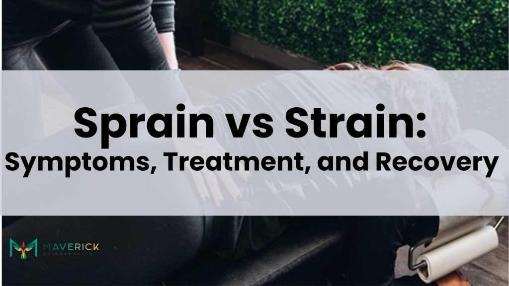 sprain vs strain